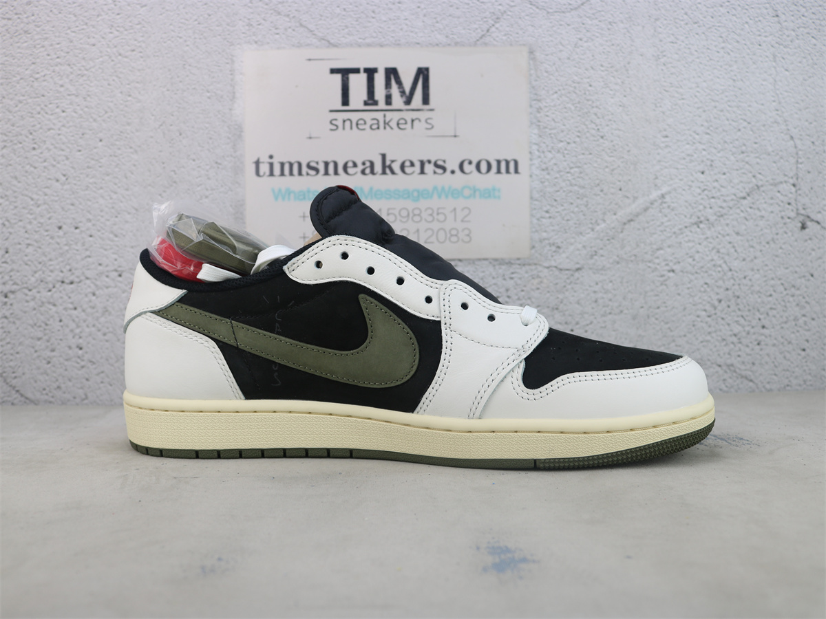 LJR Batch Travis Scott x Air Jordan 1 Low OG WMNS Olive DZ4137 106